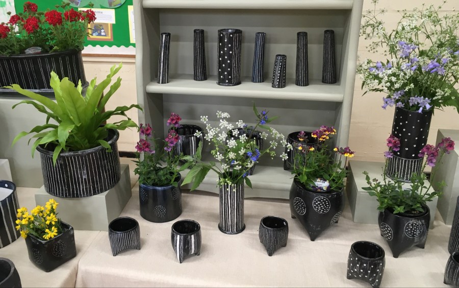 Blue and white ceramics